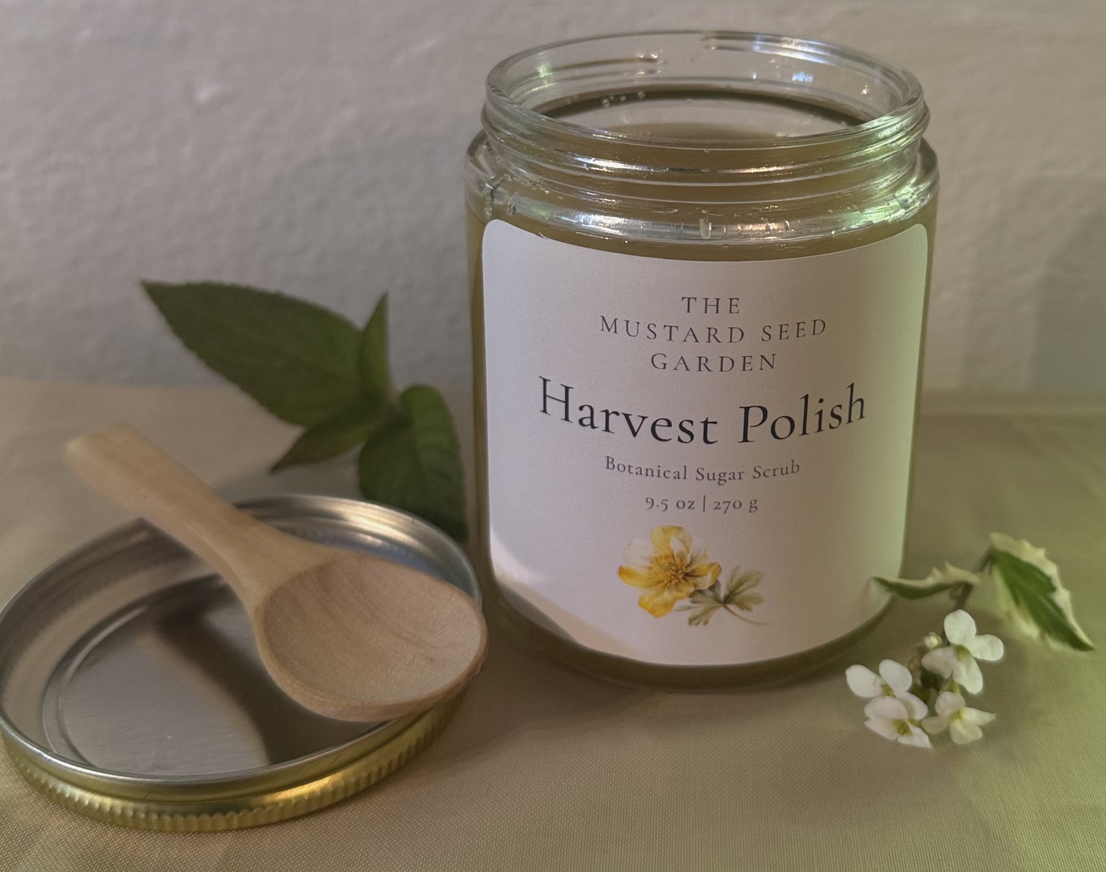 Full Garden Set sugar scrub